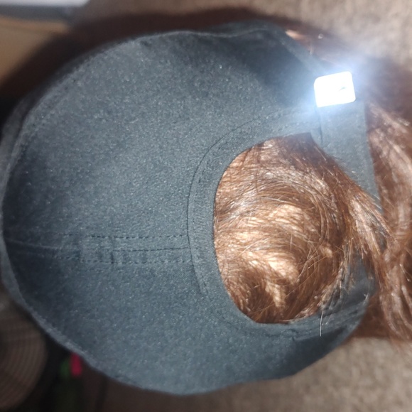 Nike Featherlight Dri-Fit Under Running Company Adjustable Black-White Hat OS - Picture 5 of 11